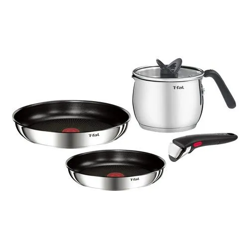ティファール(T-FAL) インジニオ・ネオ IHステンレス エモーション セット3+マルチポット シルバー L893S4