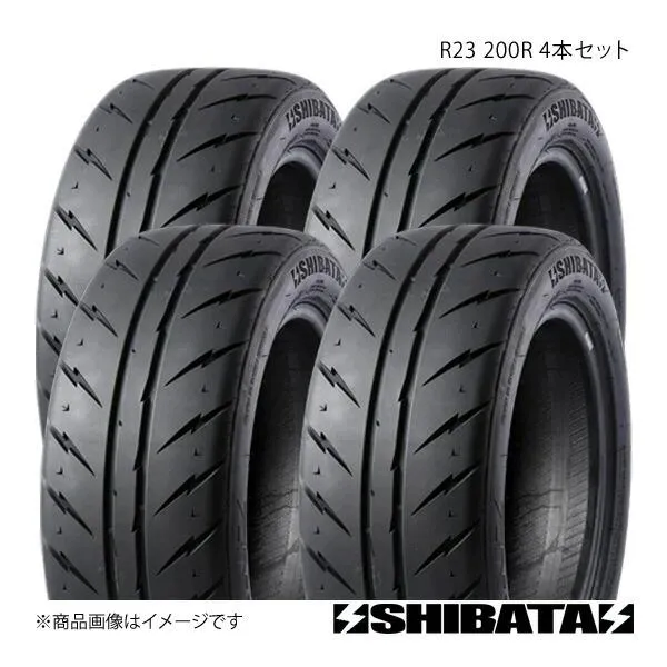 225/50R16 200R タイヤ 4本セット SHIBATIRE シバタイヤ R23 225 50 16 200R R1410×4