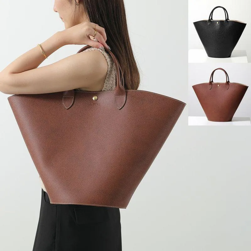 Longchamp ロンシャン トートバッグ Epure エピュレ XL 10260 HYZ レディース ショッピングバッグ ハンドバッグ レザー ロゴ 鞄 カラー2色 10260HYZ001