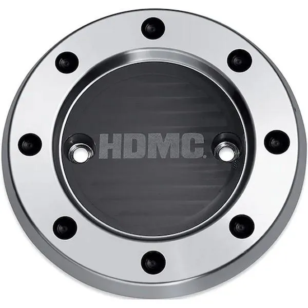 25600145 ハーレー純正 タイマーカバー HDMC 17年以降 ミルウォーキエイトエンジンモデル 黒 HD店