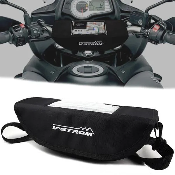 並行輸入品 バイク用防水ハンドルバーバッグ スズキv-strom 650 1050 xt vstrom 1000 650 2017 dl650 2018 2019 2020 2021