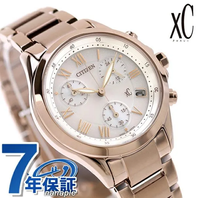 シチズン クロスシー basic collection 光発電エコドライブ 腕時計 ブランド レディース クロノグラフ ソーラー CITIZEN xC FB1405-58A