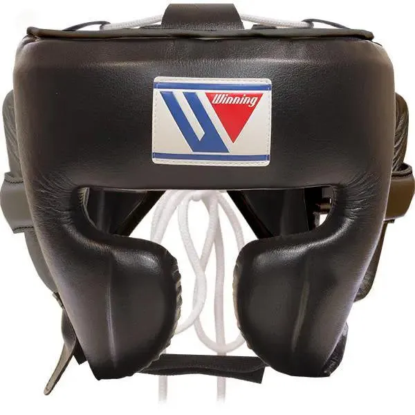 ウイニング ボクシング ヘッドギア フェイスガードタイプ FG-2900-BLK winning boxing headgear