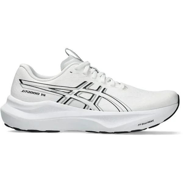 ASICS アシックス レディース スニーカー ASICS GT-2000 14 White Black (Women's) 【サイズ US_8(25.0cm)】