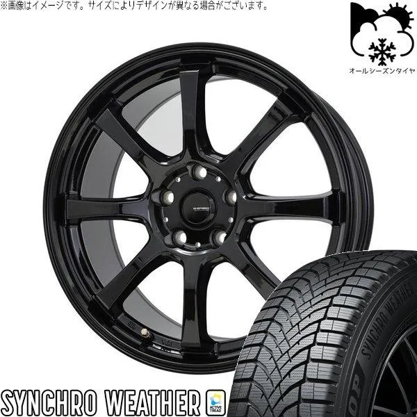 30アルファード 235/50R18 オールシーズン | シンクロウェザー \u0026 Gスピード G08 18インチ 5穴114.3