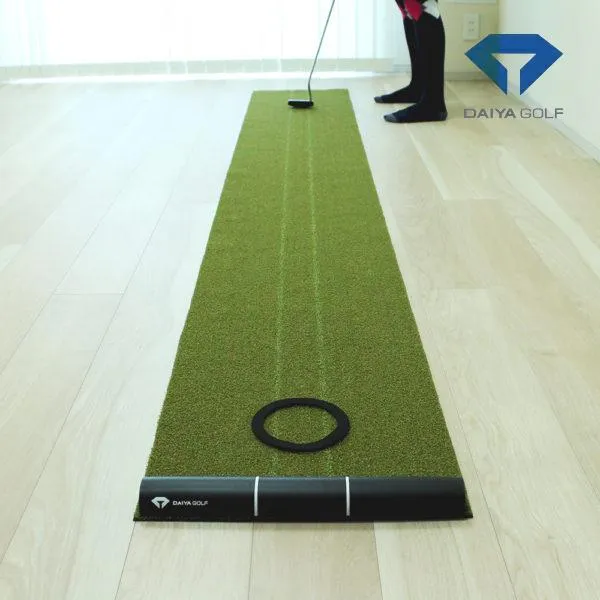 ダイヤ ゴルフ ダイヤパターグリーンHD4030 TR-477 練習器 DAIYA GOLF 自宅 練習 ラウンド トレーニング 高速グリーン ライン フラット ミドルパット 26ET
