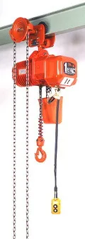 【直送品】 象印 DAG型ギヤードトロリ結合式電気チェーンブロック DAG-2W 揚程4m (DAG-02W40) (2t 低速) 【大型】
