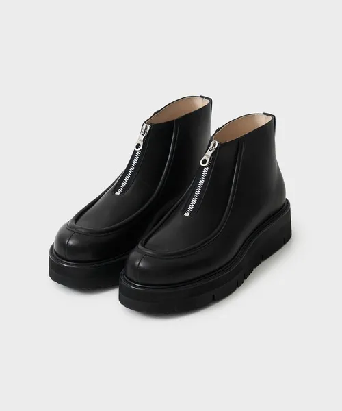 ブーツ 「foot the coacher / フットザコーチャー」FRONT-ZIP MOCCASIN メンズ