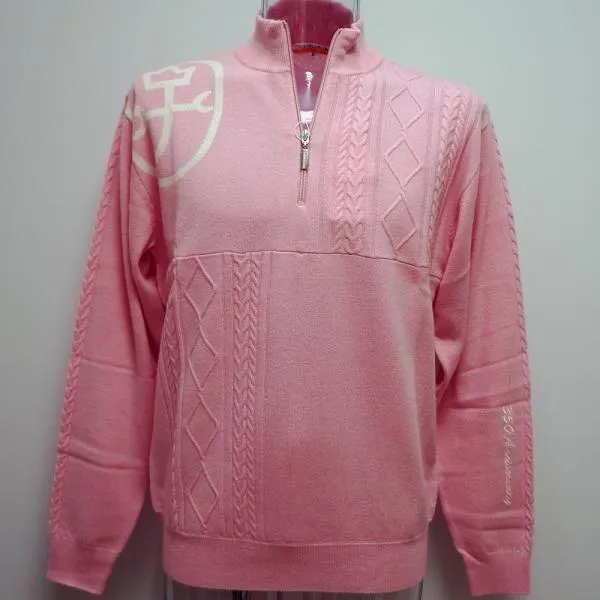 カステルバジャック スポーツ・23 秋冬 AW・新作・カシミヤ100 ZIPUP セーター(M)(L)(LL)7233361301-72