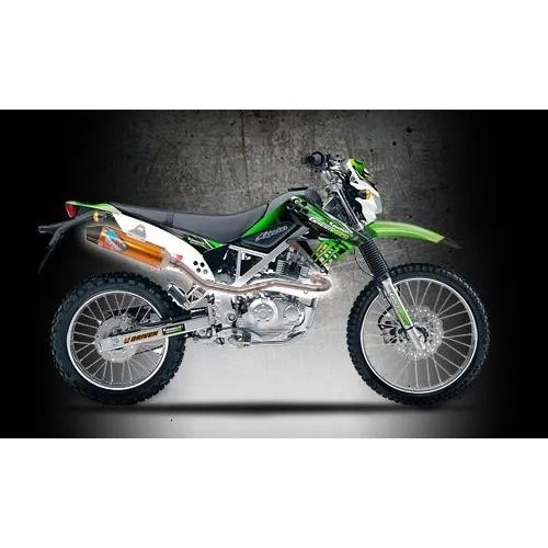 PROSPEED プロスピード フルシステムエキゾーストマフラー SXノンPWBシリーズ サイレンサーカラー：レッド KLX150 KAWASAKI カワサキ フルエキゾーストマフラー