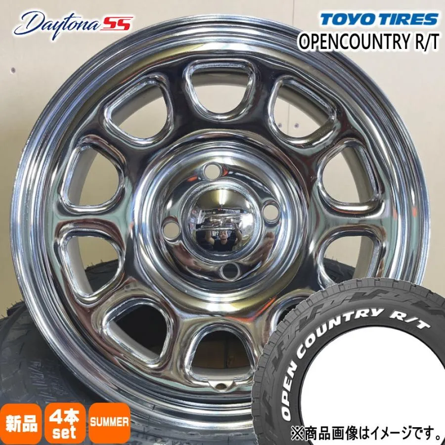 トヨタ 160系 プロボックス・サクシード  トーヨータイヤ 165/80R14 97/95N LT OPENCOUNTRY R/T 夏用 サマータイヤ Dyatona SS 14インチ
