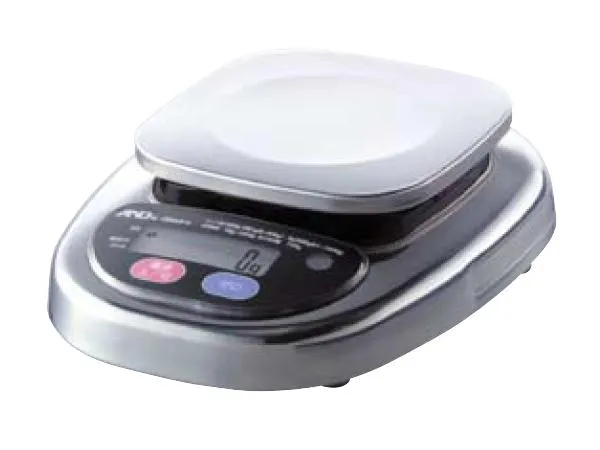A＆D デジタル防水はかり HL-3000WP 3kg BHK-73<br>[関連：エーアンドディー 業務用  計量器 防水タイプ スケール ハカリ 秤 計り]