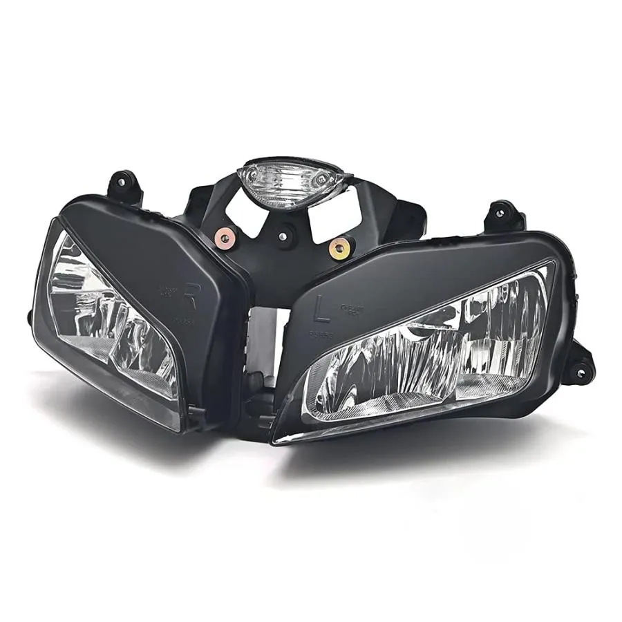 【並行輸入品】 】 DFMT Motorcycle Front Headlight Headlamp Assembly Fit for 2003 2