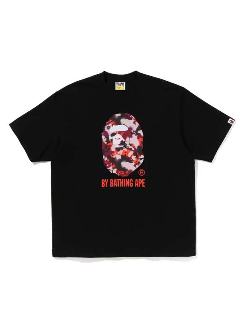 【SALE／30%OFF】A BATHING APE PIRATE STORE MAP CAMO BY BATHING APE RELAXED FIT TEE ア ベイシング エイプ パイレーツストア トップス カットソー・Tシャツ ホワイト ブラック グレー【RBA_E】【送料無料】