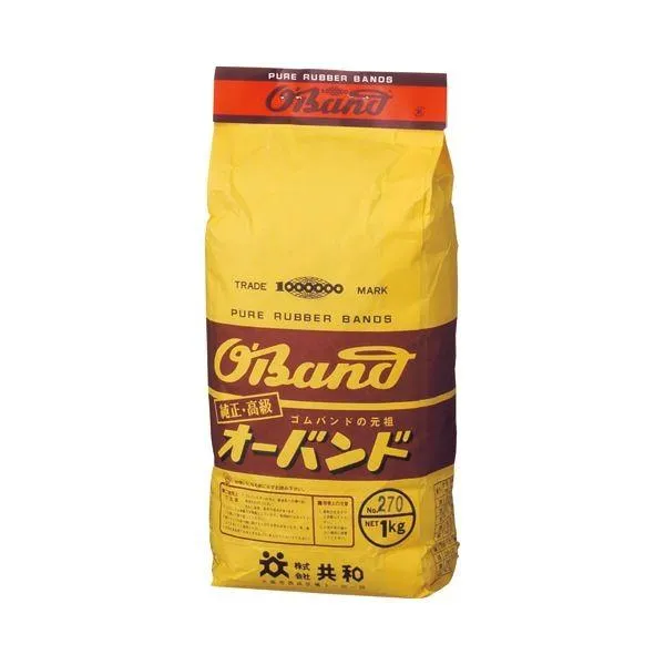 （まとめ） 共和 オーバンド #270 内径63.5mm 1kg入 GK-206 1袋 〔×2セット〕 代引不可