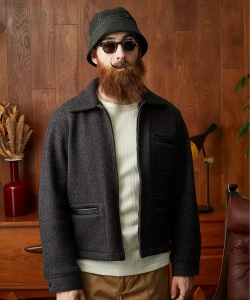 ブルゾン アウター Schott/ショット/BEACH CLOTH SPORTS JACKET/ビーチクロス スポーツジャケット メンズ レディース