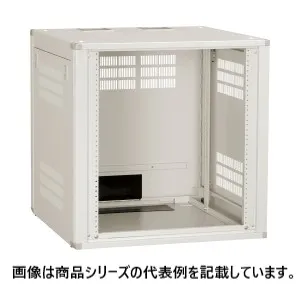 日東工業■品名記号:FVN60-605E□システムラック[FVN-E] ドアなしタイプ□外形寸法(mm) ヨコ:600 タテ:500 フカサ:600□パネル取付有効スペース EIA(タテ):9U□ペールホワイト塗装(10YR8.5/0.5)□質量(kg):19