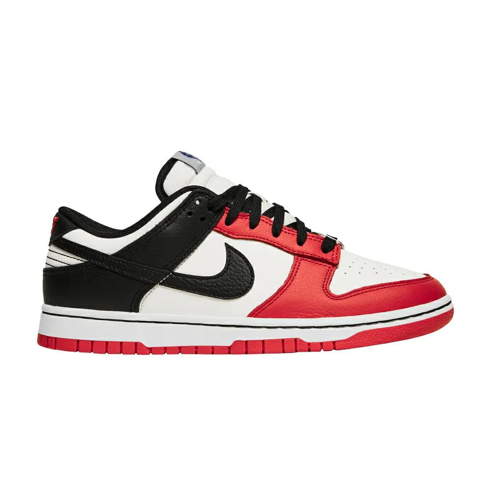 ナイキ ダンク 黒色 ブラック 赤 レッド ダンクロー 75TH BULLS スニーカー メンズ NIKE NBA X DUNK LOW EMB ANNIVERSARY - / SAIL BLACK BLACK CHILE RED