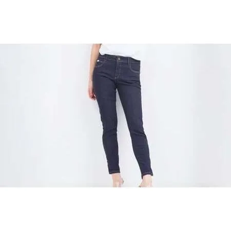 ふるさと納税 【SIZE:1】T-ASSACレディースジーンズ「SKINNY／INDIGO」（スキニー）【T-ASSAC シーンズ スキニー ジーパン 児島デニム デニム 衣.. 岡山県倉敷市