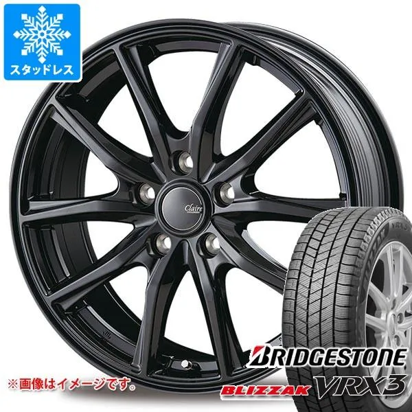 スタッドレスタイヤ ブリヂストン ブリザック VRX3 245/50R18 104Q XL インターミラノ クレール GZ10 7.5-18