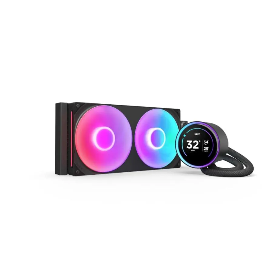 NZXT Kraken Elite 280 RGB v2 Black 簡易水冷CPUクーラー RL-KR28E-B2 FN2384