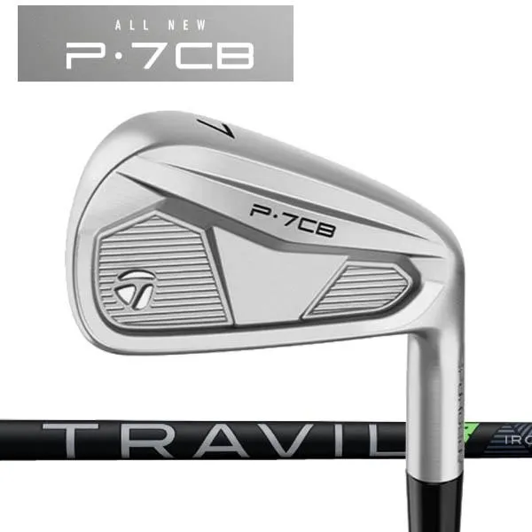 テーラーメイド ニューP・7CB アイアン 5本セット(#6〜PW)  [フジクラ トラビル シリーズ] TRAVIL IRON 105/95/85 TaylorMade NEW P7CB 2024 iron