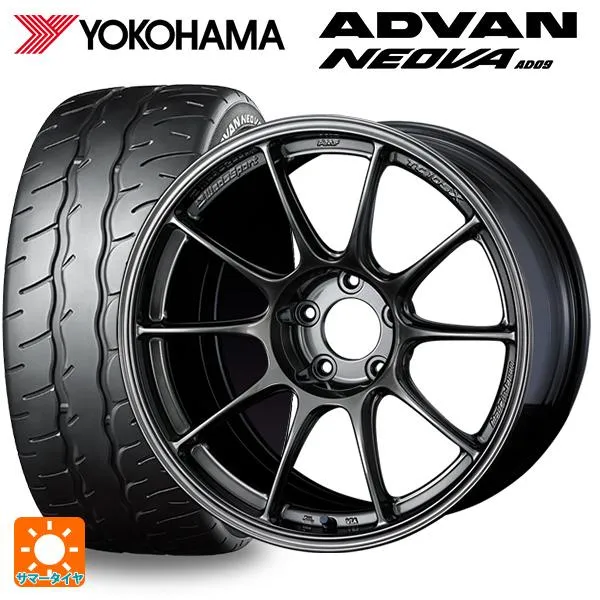 トヨタ GRヤリス(PA系)用 265/35R18 97W XL ヨコハマ アドバン ネオバ AD09 正規品 ウェッズスポーツ TC105X
