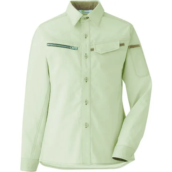 【メーカー在庫あり】 VELS2530UE9 ミドリ安全(株) ミドリ安全 ベルデクセル 交織ストレッチ 女子シャツ VELS2530 上 9 VELS2530UE-9 JP店