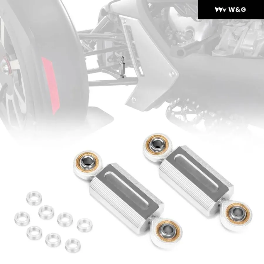 並行輸入品 ハイムジョイントセット 6MM オートバイ バイク アクセサリー アルミスタビライザーエンドリンク CAN-AM RYKER 全モデル クローム