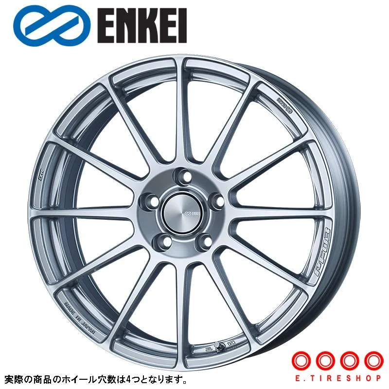 エンケイ PF03 16×6.5J PCD100 4H INSET+45 ボア径75 スパークルシルバー SS 16インチ ENKEI パフォーマンスライン ホイール 単品1本