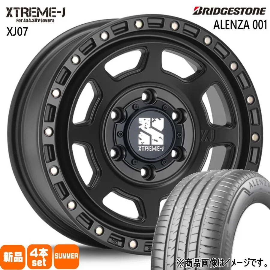 215/65R16  ブリヂストン ALENZA 001 夏用 サマータイヤ XTREME-J XJ07 200系 ハイエース 専用  16インチ
