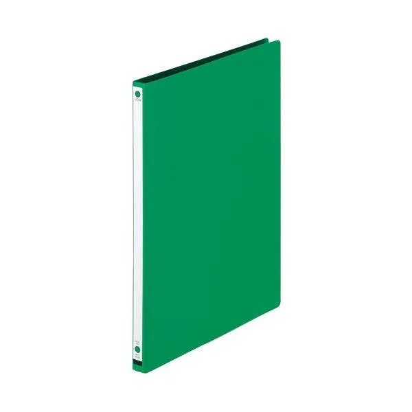 (まとめ) ライオン事務器 パームファイル 強化Z式A4タテ 120枚収容 背幅18mm 緑 No.85-A4S 1冊 〔×30セット〕