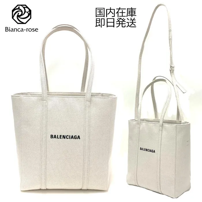 【爆買】【訳あり】バレンシアガ BALENCIAGA エブリディ トートバッグ ショルダーバッグ 2way 斜め掛け ホワイト 白  EVERYDAY TOTE XS 551810