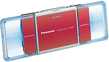 【中古】パナソニック ポータブルMDプレーヤー レッド SJ-MJ59-R