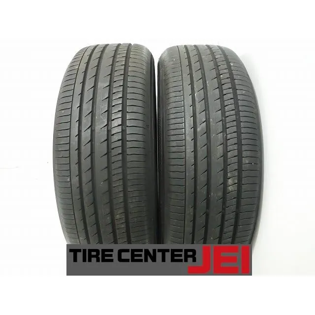 225-60R18 8.5分山 ヨコハマ アドバンV553 2024年製 中古タイヤ【2本セット】送料無料(AM18-8730）