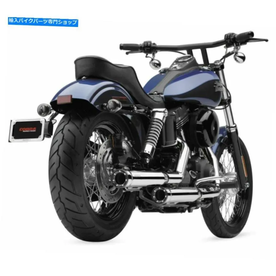 サイレンサー COBRA 3インスリッジプオカラーレースプロのヒントChrome - 6055-オリジナルのタイトルを表示 Cobra 3 インチスリップオンマフラー Race