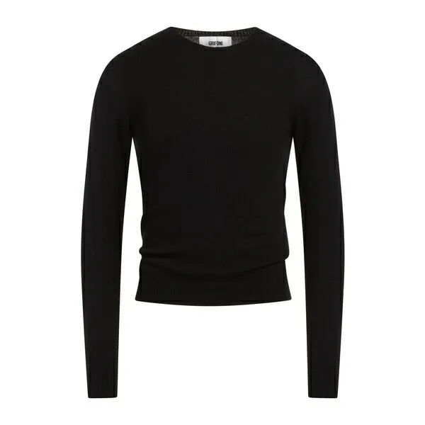 【送料無料】 グリフォーニ メンズ ニット\u0026セーター アウター Sweaters Black
