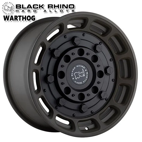 サマータイヤ ホイール4本セット 265/70R17インチ 6H139.7 ブラックライノ WARTHOG ワートホッグ GR MONSTA モンスタ テレーングリッパー ホワイトレター