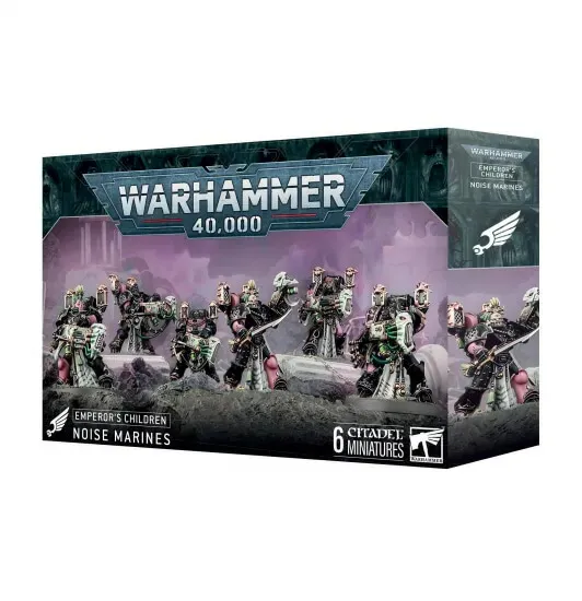 送料無料【ウォーハンマー 40000】エンペラーズ・チルドレン:ノイズマリーン EMPERORS CHILDREN:NOISE MARINES 37-10