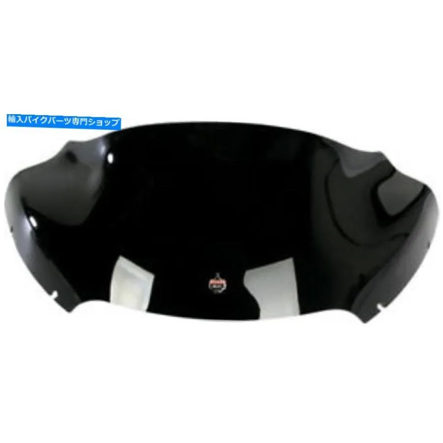 Windshield Klock werksフレア9 \"ハーレー用ブラックフロントガラスFLTR KW05-01-0325 Klock Werks Flare 9\" Black Windshield For Harley Davidson F