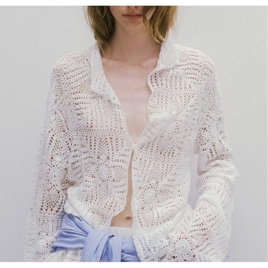 TODAYFUL  トゥデイフル Crochet Lace Shirts 即日発送