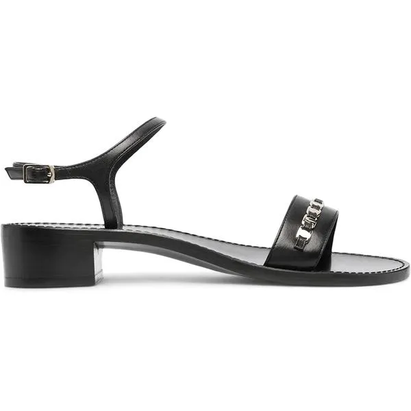 Ferragamo フェラガモ レディース スニーカー Ferragamo Tiny Vara Bow Applique Trim Sandals Black (Women's) 【サイズ US_5.5(22.5cm)】