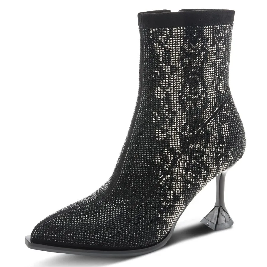 【並行輸入品】Azura Women's Graceslik Heeled Boots Black EU 37 / US 6.5 7
