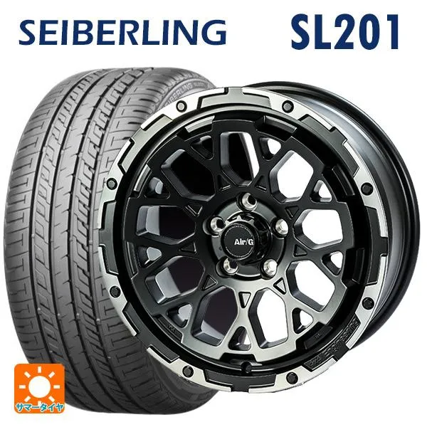 送料無料 サマータイヤホイール 4本セット 205/55R16 91V セイバーリング セイバーリング SL201(ブリヂストン工場生産） 4×4エン