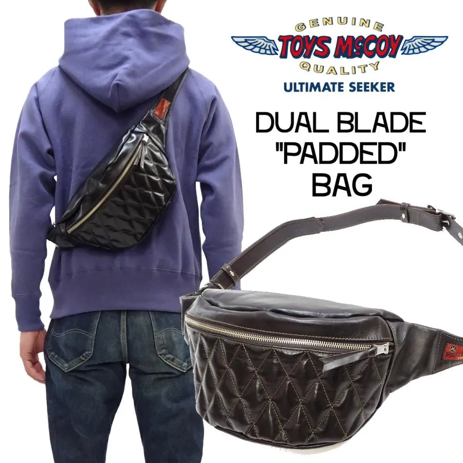 トイズマッコイ デュアルブレードバッグ PADDED TOYS McCOY レザー ボディバッグ 鞄 TMA2422 新品