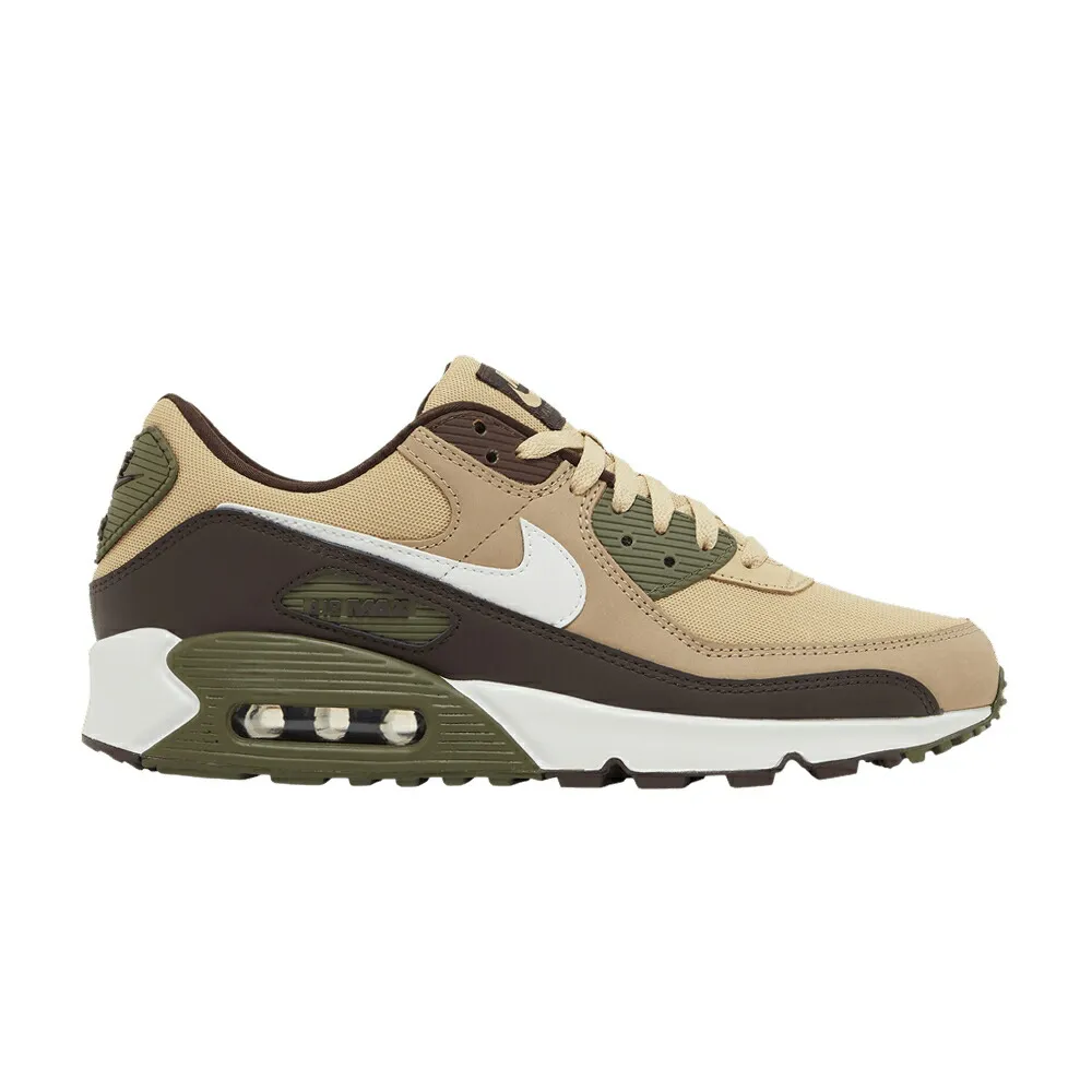 ナイキ マックス 白色 ホワイト エアマックス HEMP スニーカー メンズ NIKE AIR MAX 90 EARTH / HEMP SUMMIT WHITE SESAME EARTH