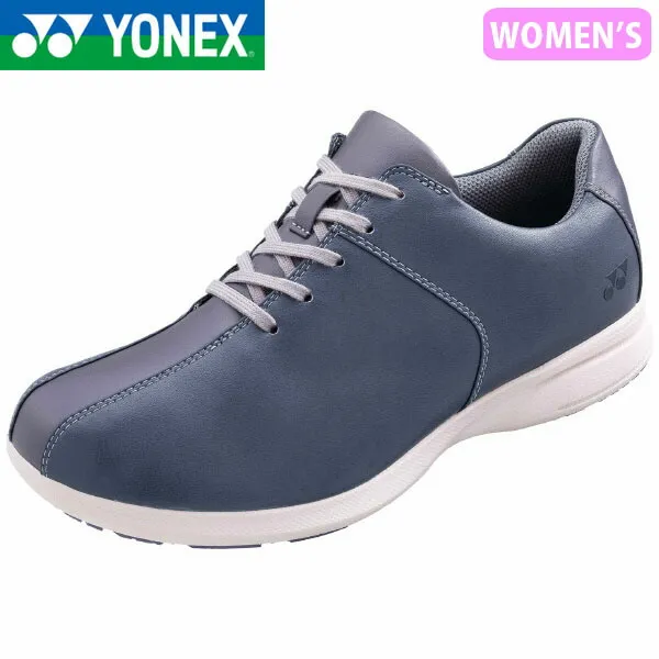 ヨネックス YONEX レディース パワークッションL122 ラベンダー ウォーキングシューズ スニーカー 軽量 衝撃吸収 ファスナー 撥水 抗菌防臭 YONSHWL122022
