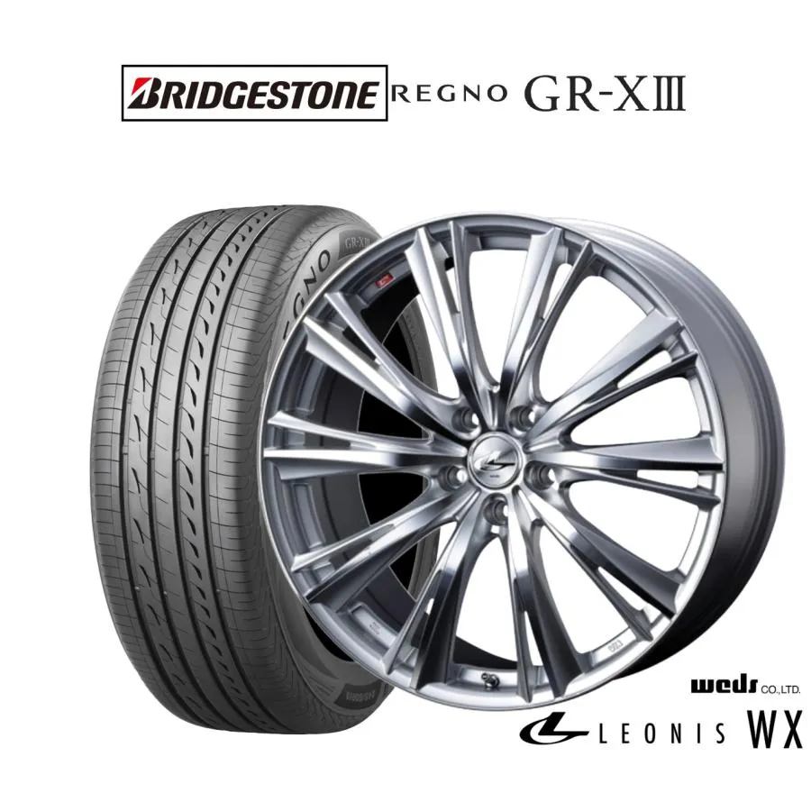 サマータイヤ ホイール4本セット ウェッズ レオニス WX ブリヂストン REGNO レグノ GR-XIII(GR-X3) 225/40R19