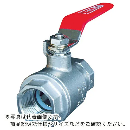 inoc ( イノック ) ねじ込みボールバルブ 全長108mm 呼び径(A)40 ( 316SFVM40A )