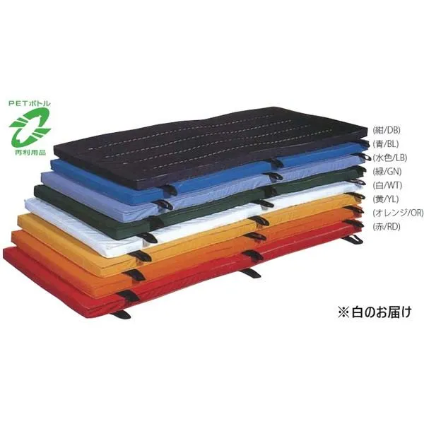 マット 体操マット 運動マット K-4477-WT 抗菌防臭エコカラーマットすべり止付 5X90X240 白  送料ランク(Mi) (KNY) (Q41CD)